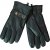 JP1880 Gloves Leather Warm Lining Black - Aksesuāri - 