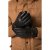 JP1880 Gloves Leather Warm Lining Black - Aksesuāri - 