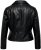 Only Carmakoma Emmy Biker Jacket Black - Ādas jakas - 