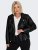 Only Carmakoma Emmy Biker Jacket Black - Ādas jakas - 