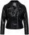 Only Carmakoma Emmy Biker Jacket Black - Ādas jakas - 