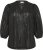 Kaffe Curve Luisa Blouse Black Deep - Blūzes - 