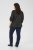 Kaffe Curve Luisa Blouse Black Deep - Blūzes - 