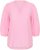 Kaffe Curve Penelopia Blouse Pink Frosting - Blūzes - 