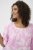 Kaffe Curve Marla Blouse Pink Frosting Chalk Leaf - Blūzes - 