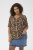 Kaffe Curve Ami Short Sleeve Blouse Printed Leopard - Blūzes & tunikas - 