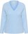 Kaffe Curve Jilanda V-Neck Pullover Blue - Džemperi & adījumi - 