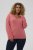 Kaffe Curve Jilanda V-Neck Pullover Red - Džemperi & adījumi - 