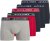Jack & Jones Hector Solid Trunks 5-Pack Grey - Bokseršorti - Vīriešu lielie bokseru šorti
