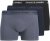 Jack & Jones jeremiah Solid Trunks 3-Pack Navy Blazer - Apakšveļa un peldšorti - Apakšveļa - 2XL-8XL