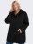 Only Carmakoma Sedona Light Coat Black - Ziemas mēteļi - 