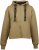 Nora Mikken GERTRUD Cropped Hoodie Camel - SIEVIEŠU APĢĒRBS XS-XXL - 
