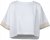 Nora Mikken AGNES Crop Top White - T-krekli - 