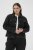 Kaffe Curve Brenn Twill Jacket Washed Black - Džinsu jakas - 