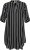Kaffe Curve Milana Shirt Kleita Melns / Chalk svītra - Kleitas - 