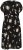 Kaffe Curve Jenna Kleita Melns/Brown Flower apdruka - Kleitas - 