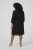 Kaffe Curve Dina Dress Black Deep - Midi kleitas - 