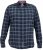 D555 Luton Checked Flanell Shirt Navy - Krekli - Krekli - 2XL-8XL