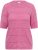 Kaffe Curve Minia Pullover Pink Power Melange - Adīti džemperi - 