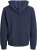 Jack & Jones College Logo Hoodie Navy - Džemperi un džemperi ar kapuci - Džemperi - 2XL-14XL