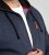 D555 Mansfield Hoodie with Zipper Navy - Džemperi un džemperi ar kapuci - Džemperi - 2XL-14XL