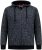 Duke Fareham Bonded Sherpa Lining Knitted Hoodie Grey - Džemperi un džemperi ar kapuci - Džemperi - 2XL-14XL