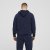 North Latitude Denim Hooded Full-Zip Sweatshirt Navy TALL - TALL džemperi - 
