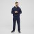 North Latitude Denim Hooded Full-Zip Sweatshirt Navy TALL - TALL džemperi - 
