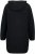 Ulla Popken Teddy Fleece Hooded Zip Neck Sweatshirt Black - Džemperi un džemperi ar kapuci - 