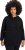 Ulla Popken Teddy Fleece Hooded Zip Neck Sweatshirt Black - Džemperi un džemperi ar kapuci - 