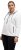 Ulla Popken Teddy Fleece Partial Zip Hoodie Snow White - Džemperi un džemperi ar kapuci - 