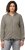 Ulla Popken Drawstring Hem Zip-Up Hoodie Grey - Džemperi un džemperi ar kapuci - 
