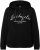 Ulla Popken City Name Graphic Hoodie Black - Džemperi un džemperi ar kapuci - 