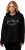 Ulla Popken City Name Graphic Hoodie Black - Džemperi un džemperi ar kapuci - 