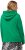 Ulla Popken City Name Graphic Hoodie Emerald Green - Džemperi un džemperi ar kapuci - 