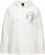 Ulla Popken Face Graphic Long Sleeve Hoodie Off-White - Džemperi un džemperi ar kapuci - 