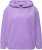 Ulla Popken Teddy Plush Long Sleeve Hoodie Pale Lilac - Džemperi un džemperi ar kapuci - 