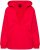 Ulla Popken Plunge Neck Long Sleeve Hoodie Salsa Red - Džemperi un džemperi ar kapuci - 
