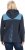 Ulla Popken Waffle Pique Contrast Color Hoodie Navy - Džemperi un džemperi ar kapuci - 