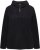Ulla Popken Fleece Sweatshirt Hoodie Black - Džemperi un džemperi ar kapuci - 