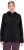 Ulla Popken Fleece Sweatshirt Hoodie Black - Džemperi un džemperi ar kapuci - 