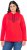 Ulla Popken TRUE Lettering Hoodie Neon Red - Džemperi un džemperi ar kapuci - 