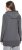 Ulla Popken Decorative Seam Zip-Up Hoodie Graphite Grey - Džemperi un džemperi ar kapuci - 