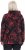 Ulla Popken Fleece Flower Print Zip-Up Hoodie Black - Džemperi un džemperi ar kapuci - 