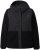 Ulla Popken Mixed Texture Hoodie Black - Džemperi un džemperi ar kapuci - 