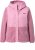 Ulla Popken Mixed Texture Hoodie Wildberry - Džemperi un džemperi ar kapuci - 