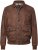 JP1880 Finest Goat Suede Leather Blouson Tobacco Brown - Jakas & Lietus apģērbs - Jakas - 2XL-12XL