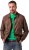 JP1880 Finest Goat Suede Leather Blouson Tobacco Brown - Jakas & Lietus apģērbs - Jakas - 2XL-12XL