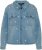 Ulla Popken Embroidered Denim Jacket Light Blue - Jakas - 