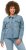 Ulla Popken Embroidered Denim Jacket Light Blue - Jakas - 